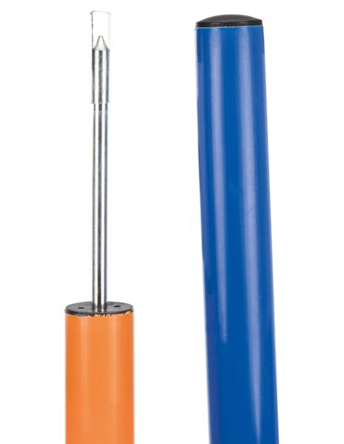 Slalom Pentru Caini, Fun Agility, Plastic, 3x115 cm, 12 buc, 3206	