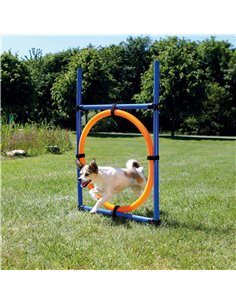 Inel Pentru Caini, Fun Agility, Plastic, 115x3 cm, 65 cm, 3208	 2