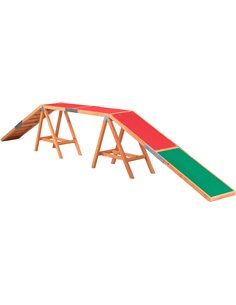 Barna Pentru Caini, Fun Agility, 456x64x30 cm, Pana la 80 kg, 32090	