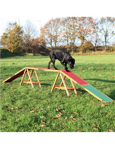 Barna Pentru Caini, Fun Agility, 456x64x30 cm, Pana la 80 kg, 32090	