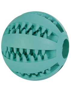 Jucarie Pentru Caini, Denta Fun, Minge, Aroma Menta, Cauciuc, 5 cm, 3259