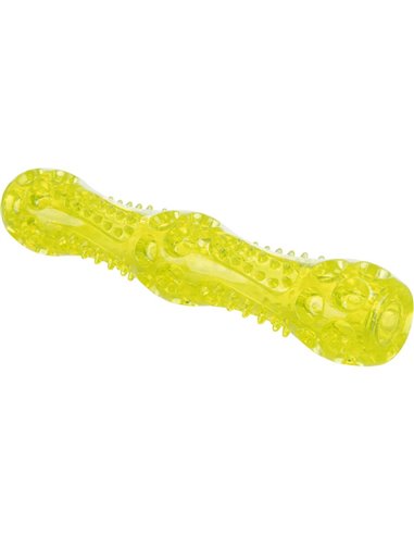 Jucarie Pentru Caini, Baston, TPR, Cu Sunet, 28 cm, Lime, 33654