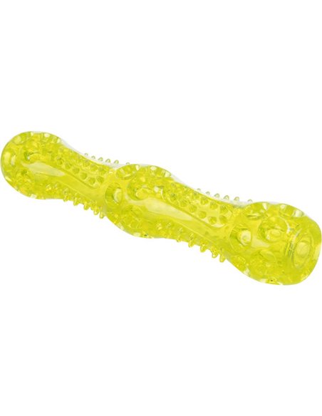 Jucarie Pentru Caini, Baston, TPR, Cu Sunet, 28 cm, Lime, 33654