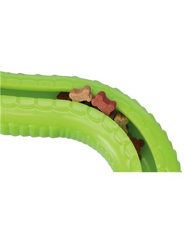 Jucarie Pentru Caini, Sarpe Pentru Recompense, 42 cm, Verde, 34949