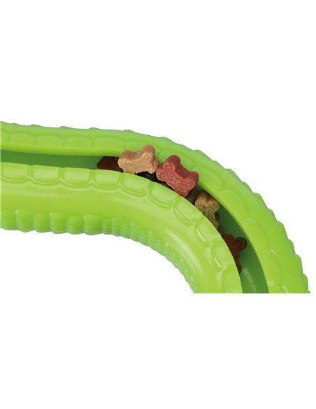 Jucarie Pentru Caini, Sarpe Pentru Recompense, 42 cm, Verde, 34949