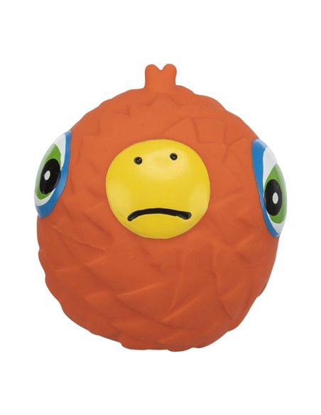 Jucarie Pentru Caini, Minge Chip Animal, Latex, Cu Sunet, 6 cm, Diverse Culori, 3504	