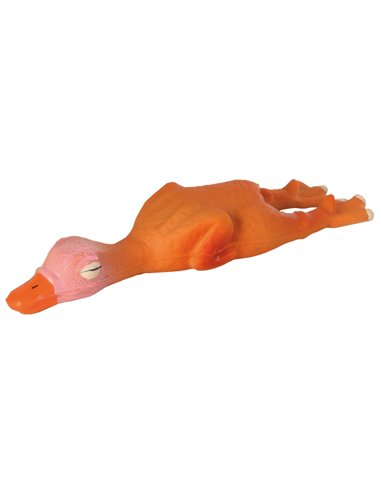 Jucarie Pentru Caini, Rata, Latex, Cu Sunet, 14 cm, 35093