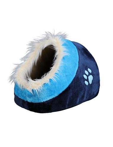 (-15%) Cos Minou Soft, Plus, 35x26x41 cm, Albastru Inchis/Albastru, 36309	