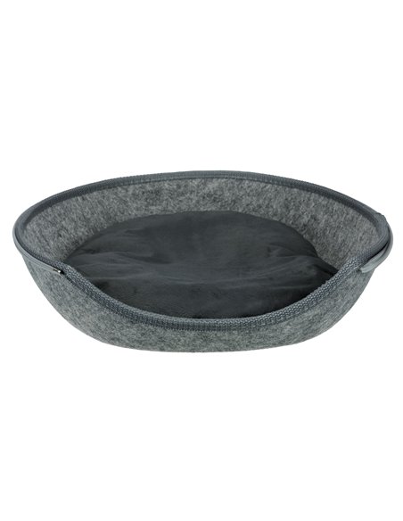 Cos Luna Soft, Cu Fermoar, 40x24x46 cm, Gri, 36316