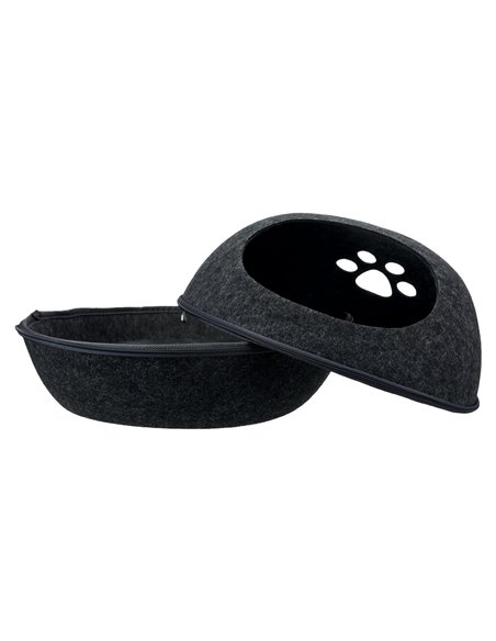 Culcus Livia Soft, Cu Fermoar, 40x24x47 cm, Gri Antracit, 36319	