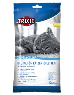 Pungi Igienice Simple'n'Clean, Pentru Litiera, L: Pana la 46x59 cm, 10 buc, 4044