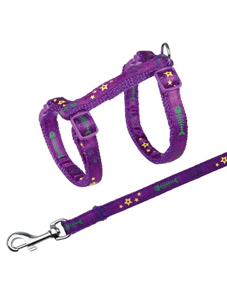 Ham Si Lesa Pentru Pisici, 22-36 cm/10 mm, Diferite Culori, 4209