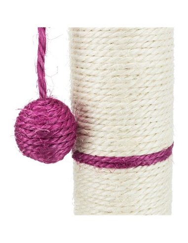 (-15%) Stalp Sisal De Zgariat, Cu Jucarie, 35 cm/ h: 62 cm, Diferite Culori, 4310