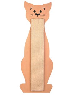 (-15%) Placa De Zgariat Cu Sisal, Forma Pisica, 21 x 56 cm, Natural/Bej, 43161	