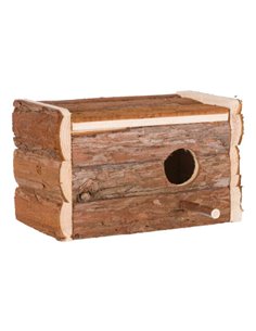 Cuib Pentru Perusi, Din Lemn De Scoarta, 21x13x12 cm, 5632	