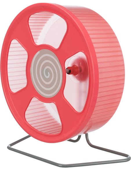 Roata De Alergare Pentru Rozatoare, Cu Suport, Plastic, 20 cm, Diverse Culori, 61010	