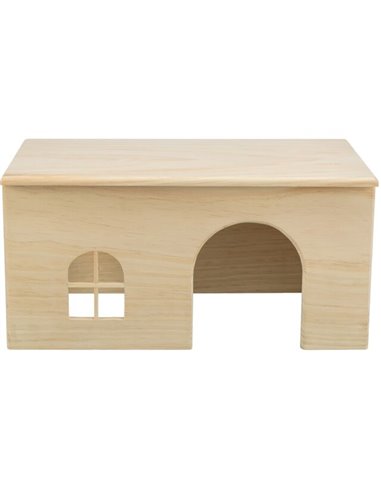 Casuta Pentru Cobai/Iepuri Pitici, Lemn, 40x20x23 cm, 61263	