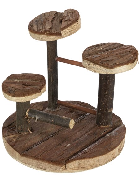Cadru De Catarare Pentru Rozatoare, Lemn, 14x14 cm, 61640	
