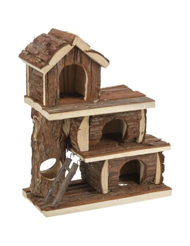 Casuta Pentru Rozatoare, Tammo, Lemn, 25x30x12 cm, 61708	
