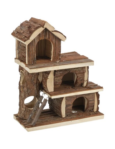 Casuta Pentru Rozatoare, Tammo, Lemn, 25x30x12 cm, 61708	