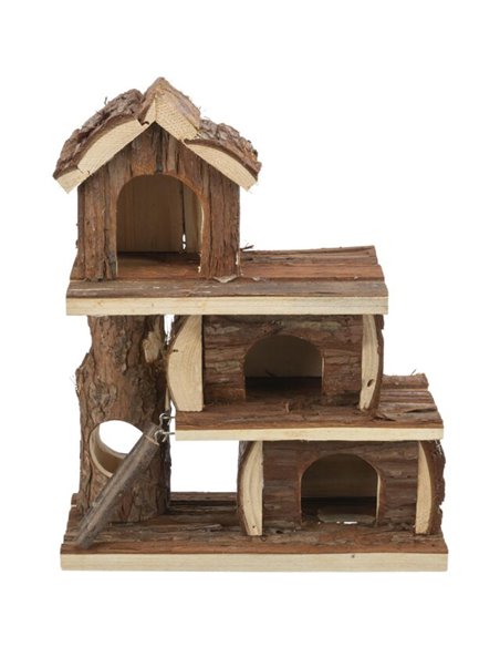Casuta Pentru Rozatoare, Tammo, Lemn, 25x30x12 cm, 61708	