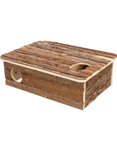 Casuta Labirint Pentru Rozatoare, Leif, Lemn, 35x11x25 cm, Maro, 6201	