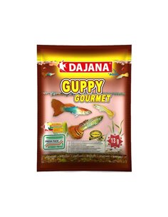 Guppy Gourmet Fulgi 80ml Plic DP003S 