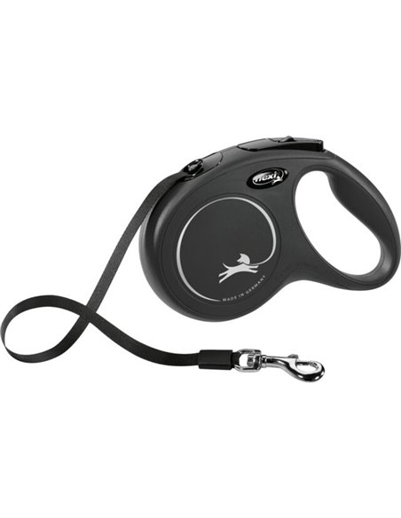 Lesa Flexi Classic, Banda, M: 5 m/25 kg, Negru, 11711