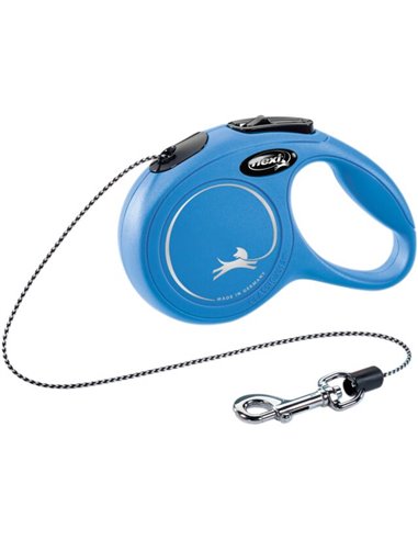 Lesa Flexi Classic, Snur, XS: 3 m/8 kg, Albastru, 11772