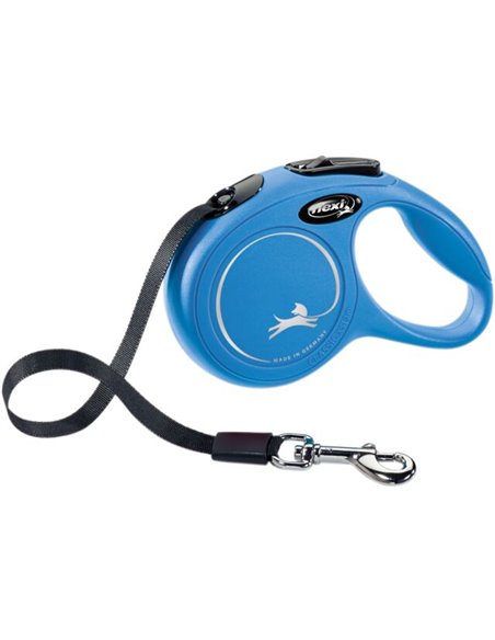 Lesa Flexi Classic, Banda, XS: 3 m/12 kg, Albastru, 11822