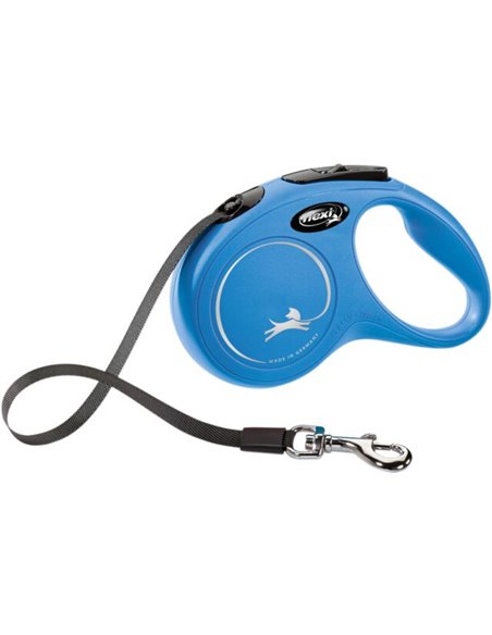 Lesa Flexi Classic, Banda, S: 5 m/15 kg, Albastru, 11832