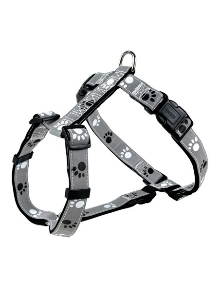Ham Silver Reflect H, S-M: 49-65 cm/20 mm, Negru/Gri, 12232