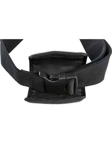 Centura Cu Lesa Pentru Jogging, 1.00-1.35 m/25 mm, Pana la 40 kg, Negru, 1275