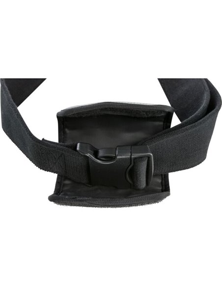 Centura Cu Lesa Pentru Jogging, 1.00-1.35 m/25 mm, Pana la 40 kg, Negru, 1275