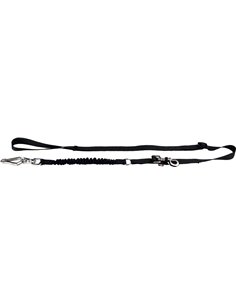 Lesa Pentru Jogging Si Bicicleta, Cu Amortizor, 1.00-2.00 m/25 mm, Negru, 1282	