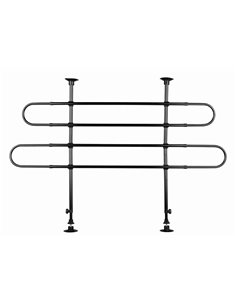 Grilaj Auto Portbagaj, Latime: 85-140 cm/ Inaltime: 75-110 cm, Negru, 1316	