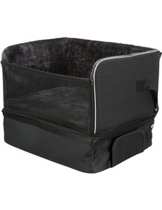 Scaun Auto Pentru Caini, 45x38x37 cm, Pana la 8 kg, Negru, 1322	