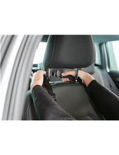 Scaun Auto Pentru Caini, 45x38x37 cm, Pana la 8 kg, Negru, 1322	 2