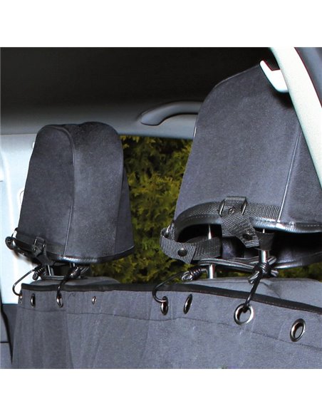 Husa Protectie Bancheta Auto, 1.45x1.60 m, Negru, 1324	