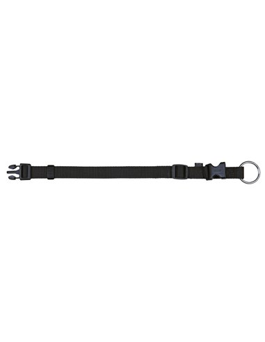 Zgarda Classic, M-L: 35-55 cm/20 mm, Negru, 14221