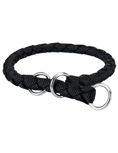 Zgarda Cavo Coarda, Semistrangulanta, L: 47-55 cm/18 mm, Negru, 144001