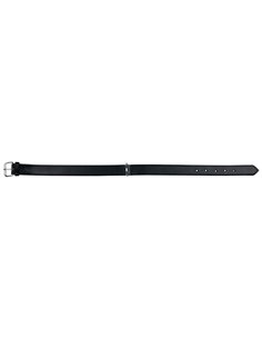 Zgarda Piele, Active, L-XL: 52-63 cm/30 mm, Negru, 18271