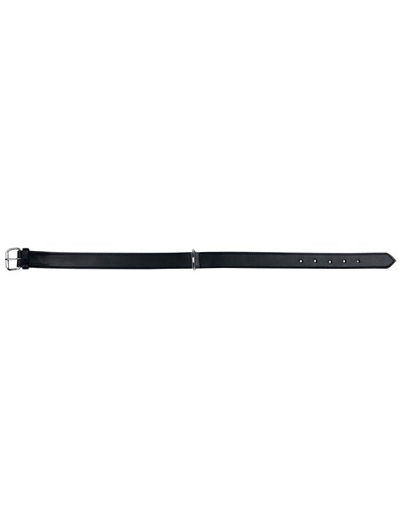 Zgarda Piele, Active, L-XL: 52-63 cm/30 mm, Negru, 18271