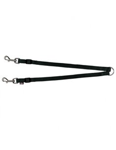 Lesa Dubla Chinga XS-M 40-70 cm/15 mm Negru 201101