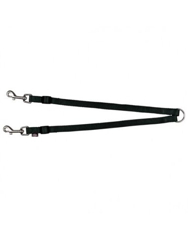 Lesa Dubla Chinga XS-M 40-70 cm/15 mm Negru 201101