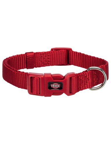 Zgarda Premium, XS-S: 22-35 cm/10 mm Rosu, 201403