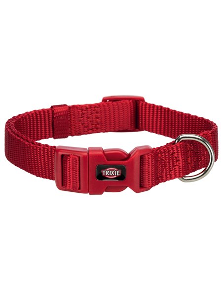 Zgarda Premium, XS-S: 22-35 cm/10 mm Rosu, 201403