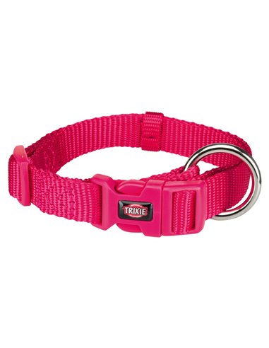 Zgarda Premium, S-M: 30-45/15 mm, Fucsia, 201511