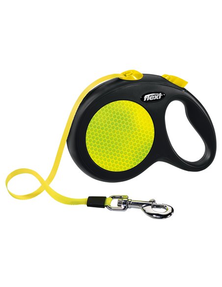 Lesa Flexi Neon, Banda, L: 5 m/50 kg, Galben Neon, 20917