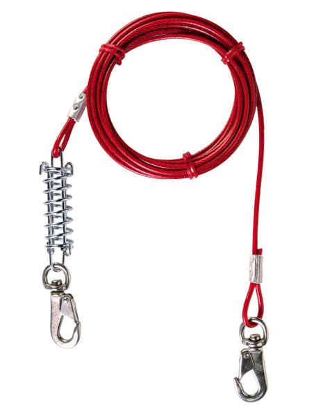 Cablu Cu Arc, 5 m, Pana la 50 kg, Rosu, 2291
